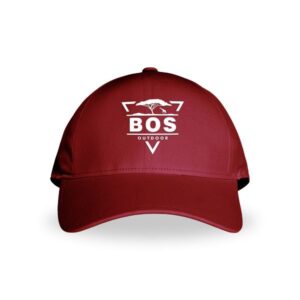 Bos Outdoor Cap - maroon