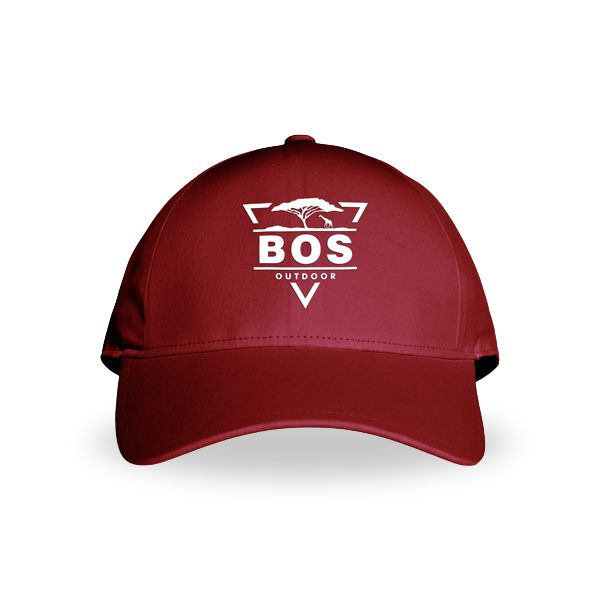 Bos Outdoor Cap - maroon